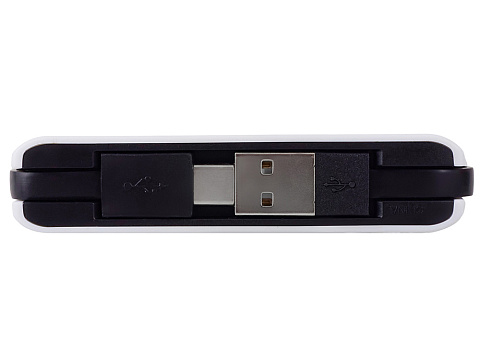 USB-хаб Hubix с коннектором 2-в-1 USB-C и USB-A, 2.0, белый - рис 6.