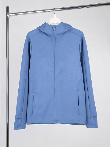 Куртка с капюшоном унисекс Begi, синяя - рис 2.