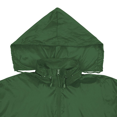 Ветровка из нейлона Surf 210, зеленая - рис 4.