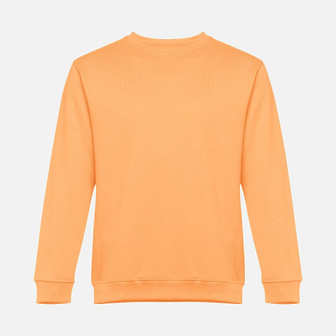 Свитшот унисекс Delta, светло-оранжевый - рис 2.