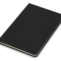 Блокнот Wispy, твердая обложка A5, 64 листа в линейку, черный