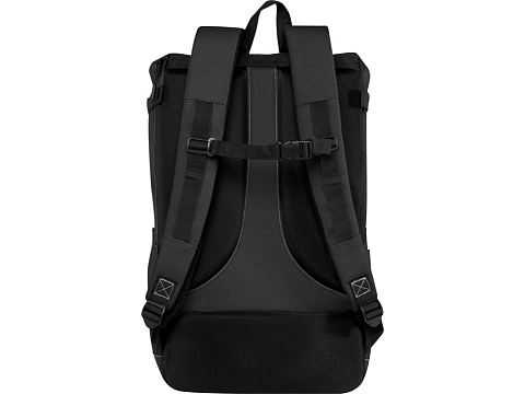 Roam модульный рюкзак из переработанных материалов, сертифицированных согласно GRS - сплошной черный - рис 3.