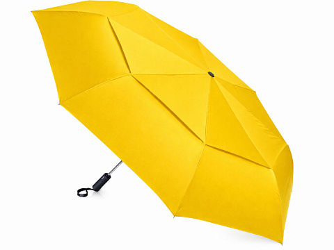 Зонт-автомат складной Кэнопи, желтый - рис 2.