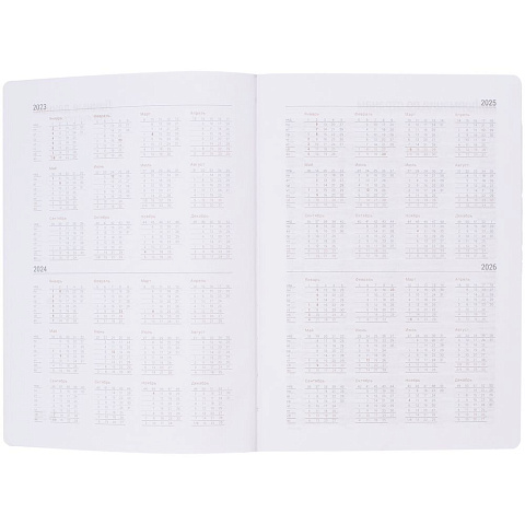 Ежедневник Gems, недатированный, темно-синий - рис 8.