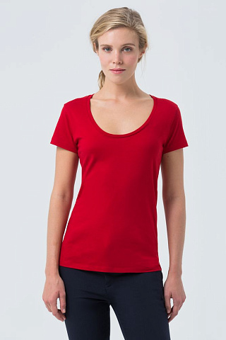 Футболка женская Metropolitan, красная - рис 5.