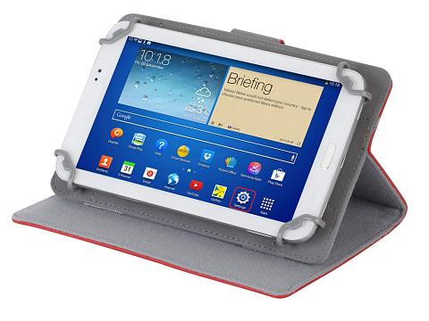 Чехол универсальный для планшета 7 3012, красный - рис 4.