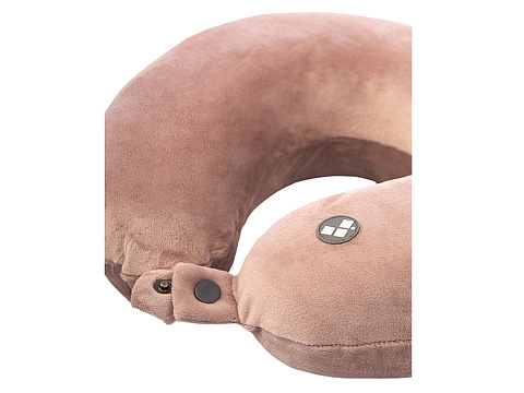 Подушка для путешествий с эффектом памяти Мемо Drowsy Dusty Rose - рис 7.