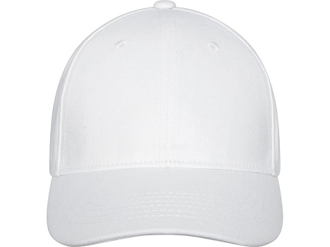 Бейсболка Davis, 6 панелей, белый - рис 2.