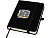 Блокнот Spectrum Plus формата A6 в твердой обложке - сплошной черный - миниатюра - рис 6.
