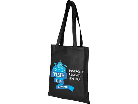 Сумка Zefir нетканая, черный - рис 4.