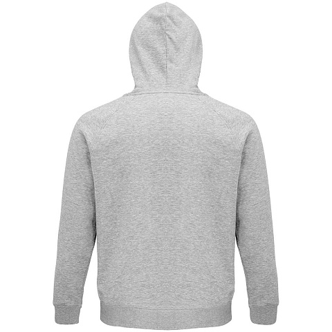 Толстовка унисекс Stellar, серый меланж - рис 3.