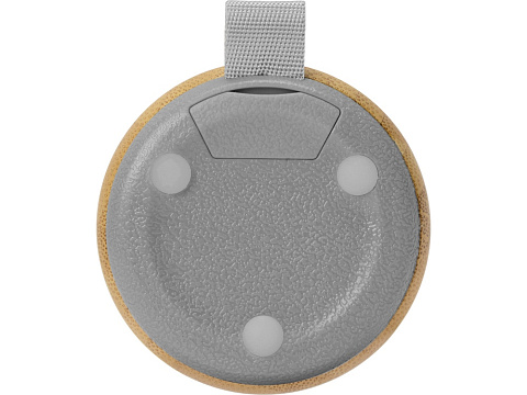 Портативная колонка из бамбука Bongo, натуральный (Р) - рис 8.