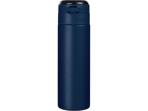 Вакуумная термокружка Waterline с медной изоляцией Bravo, 400 мл, тубус, темно-синий - рис 12.