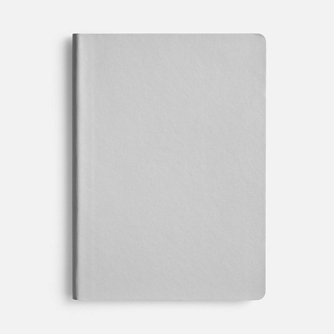 Блокнот Flex Shall ver.2, серебристый - рис 3.