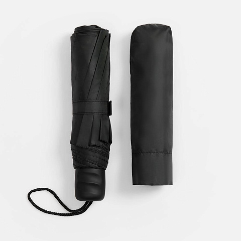 Зонт складной Basic, ver.2, черный - рис 7.