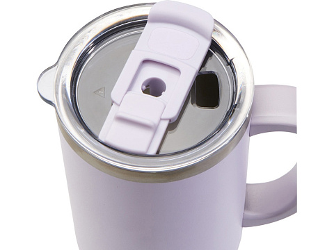 Sydney медная кружка с двойными стенками, сертифицированная согласно RCS, с вакуумной изоляцией и соломинкой, 1200 мл - Пурпурный - рис 5.