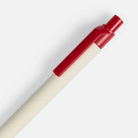 Ручка шариковая MilkMake, красная - рис 4.