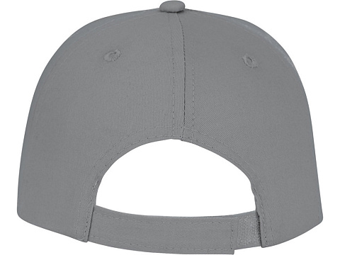 Шестипанельная кепка Ares, серый - рис 3.