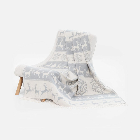 Плед «Скандинавия», серый - рис 8.