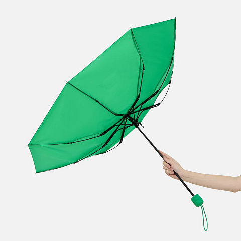 Зонт складной Basic, ver.2, зеленый - рис 7.