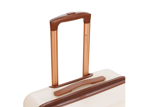 Чемодан для ручной клади BUGATTI АМЕЛИЯ | AMELIA, бежевый, поликарбонат / АБС-пластик, 32х22х53 см, 30 л - рис 6.