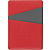 Картхолдер Dual, серо-красный - миниатюра