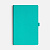 Ежедневник Lungo, недатированный, бирюзовый - миниатюра - рис 3.