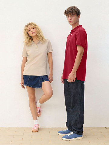 Рубашка поло женская Pacific Women, фиолетовая (сливовая) - рис 6.