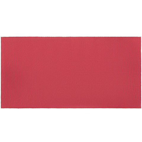 Плед Quill, красный (коралл) - рис 5.