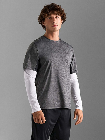 Футболка спортивная унисекс Storm, белая - рис 5.