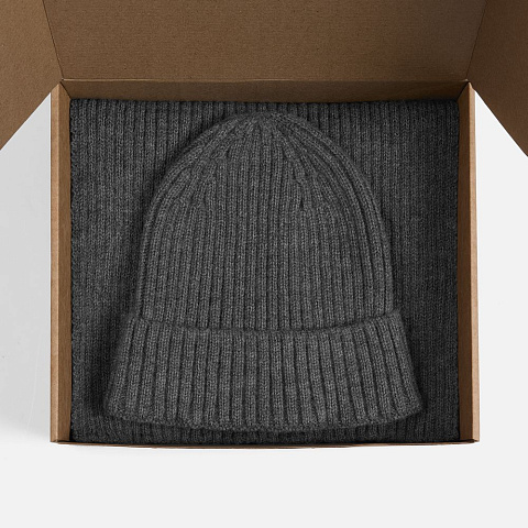 Набор Laconi, темно-серый меланж - рис 3.