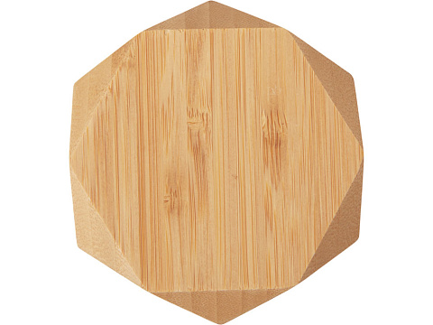 Беспроводное зарядное устройство Gex, 15 Вт, бамбук - рис 4.