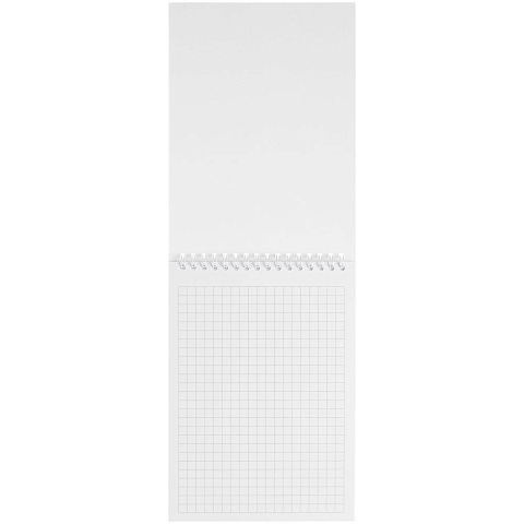 Блокнот Issa в клетку, белый - рис 3.