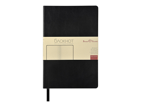 Блокнот А5 Megapolis Flex Nebraska, черный - рис 3.