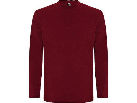 Футболка с длинным рукавом Extreme мужская, гранатовый