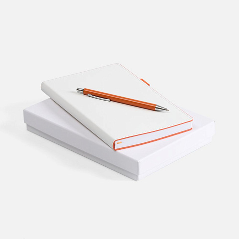 Набор White Shall, бело-оранжевый - рис 2.