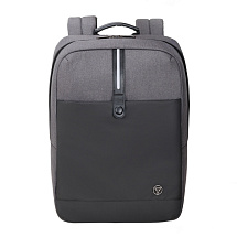 Рюкзак TORBER ВЕКТОР с отделением для ноутбука 14,1, черный/серый, нейлон, 32 х 10 х 43 см, 13л