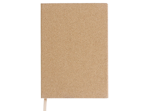 Блокнот из пробки А5 Passiflora, твердая обложка, 80 листов 80 гр/м2 переработанной белой бумаги, - рис 3.