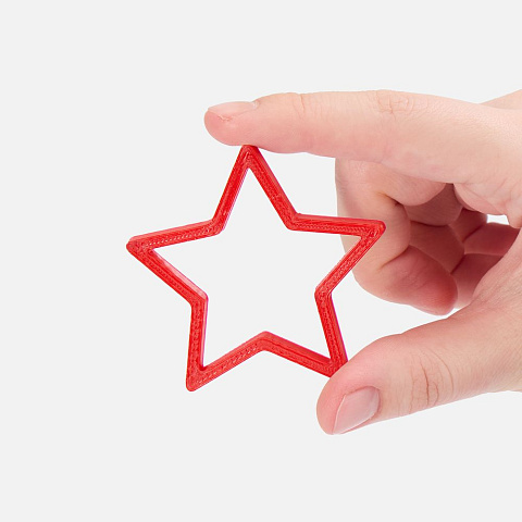 Подвеска Contour, 3D-печать на заказ, звезда - рис 3.