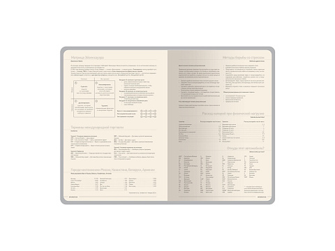 Ежедневник А5 датированный Megapolis Loft на 2026, бордовый - рис 5.