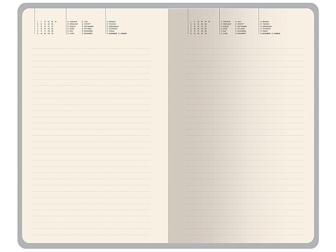 Ежедневник недатированный А5 Black с нашивкой, черный - рис 7.