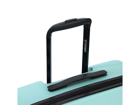 Чемодан TORBER КАСПИЙ, светло-зелёный, ABS-пластик, 38 х 20 х 54 см, 35 л - рис 6.