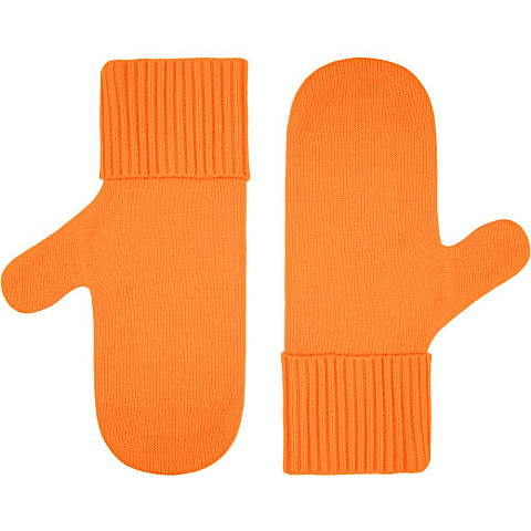 Варежки Yong, оранжевые - рис 3.