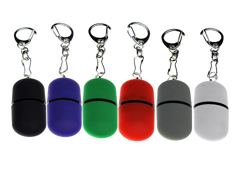 Флешка Goutte Soft-touch на 64 Гб, белый - рис 4.