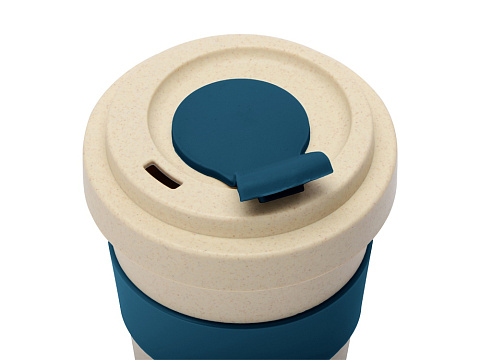 Стакан из пшеничного волокна Flava, petrol blue - рис 4.