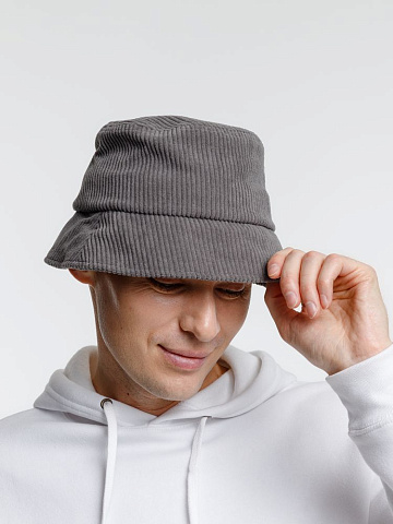 Панама Soft Core, серая - рис 8.