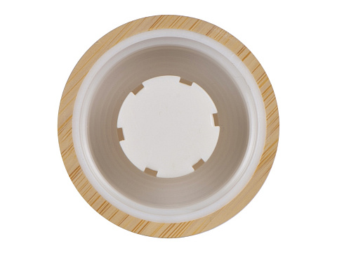 Бутылка для воды стеклянная Refine, в чехле, 550 мл, желтый - рис 4.