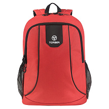 Рюкзак TORBER РАКЕТА с отделением для ноутбука 15,6, красный, полиэстер 600D, 46 х 30 x 13 см