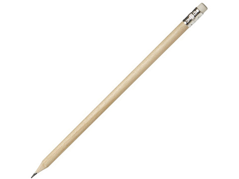 Graffo карандаш с ластиком - Натуральный