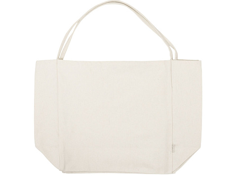 Шоппер-оверсайз Grossbag из переработанного хлопка 340 г, натуральный - рис 4.